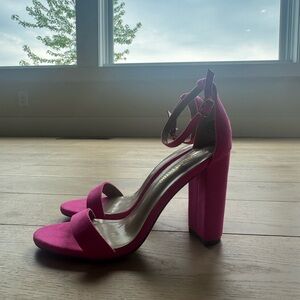 pink heels